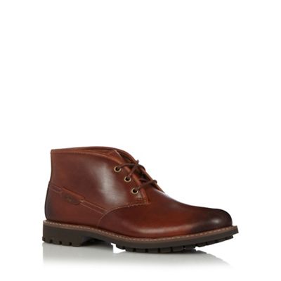 Brown 'Montacute Duke' boots